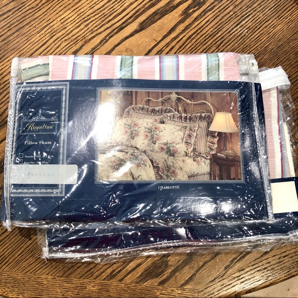 Two Royalton Pillow Shams